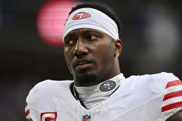 San Francisco 49ers star receiver hospitalized with pneumonia