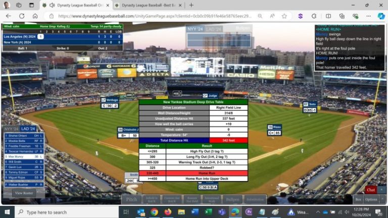 Simulated World Series Game 3: Dodgers score early, often to rout Yanks