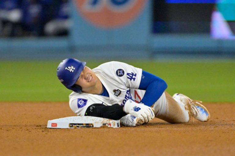 Shohei Ohtani injury: Dodgers star hurt in World Series vs. Yankees