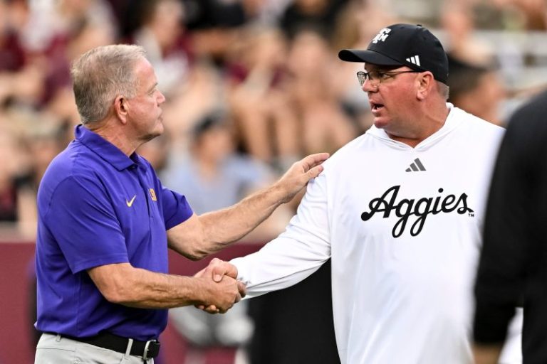 Mike Elko denies taking shot at Jimbo Fisher, Brian Kelly after Texas A&M win