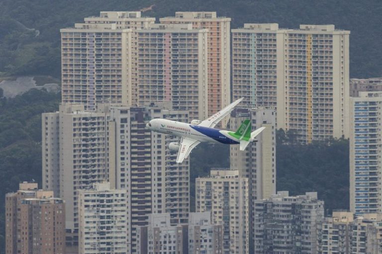 Chinese planemaker COMAC expands overseas push with Hong Kong office, maintenance deal