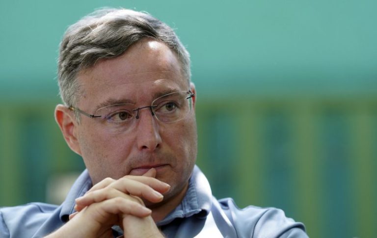 He helped impeach Trump. On the campaign trail, he won’t bring it up.