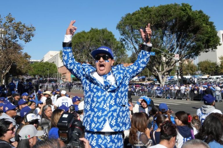 LA Dodgers players, fans celebrate World Series: See the highlights