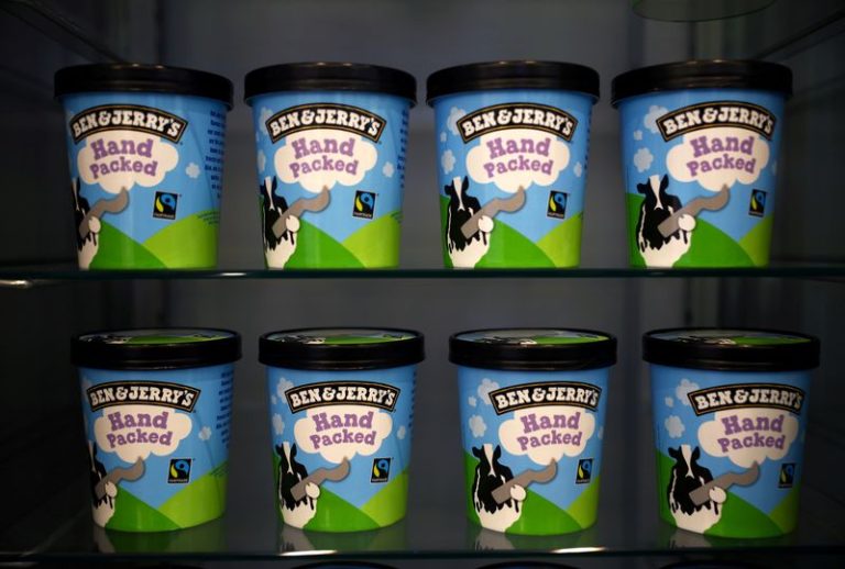 Exclusive-Unilever nearly halves expected European job cuts, switching some staff to ice cream unit-works council