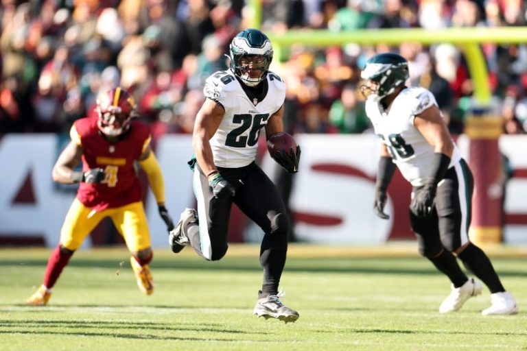 Will Saquon Barkley break the single-season rushing record?