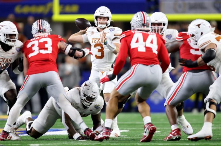 Texas QB Quinn Ewers announces departure for NFL draft