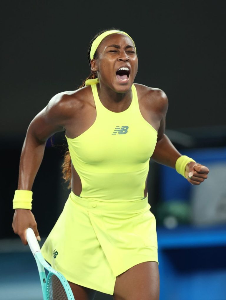 Coco Gauff rebounds, continues pursuit of Australian Open title