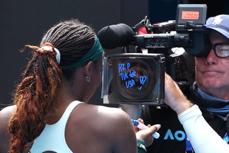Coco Gauff laments loss of TikTok after advancing at Aussie Open