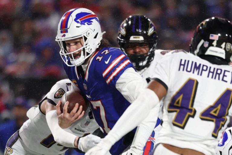 Bills hang on as Ravens’ drop dooms comeback shot