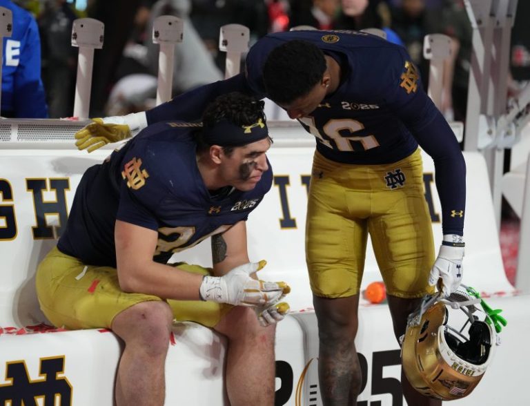 Notre Dame rages and finds motivation after CFP title game loss