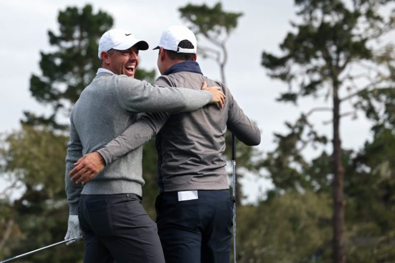 WATCH: Rory McIlroy aces par 3 in opening round at Pebble Beach Pro-Am