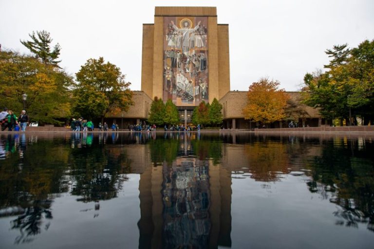 What does Notre Dame’s ‘Wake up the echoes’ mean?