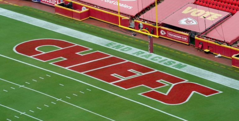NFL drops ‘end racism’ message written in end zone for Super Bowl