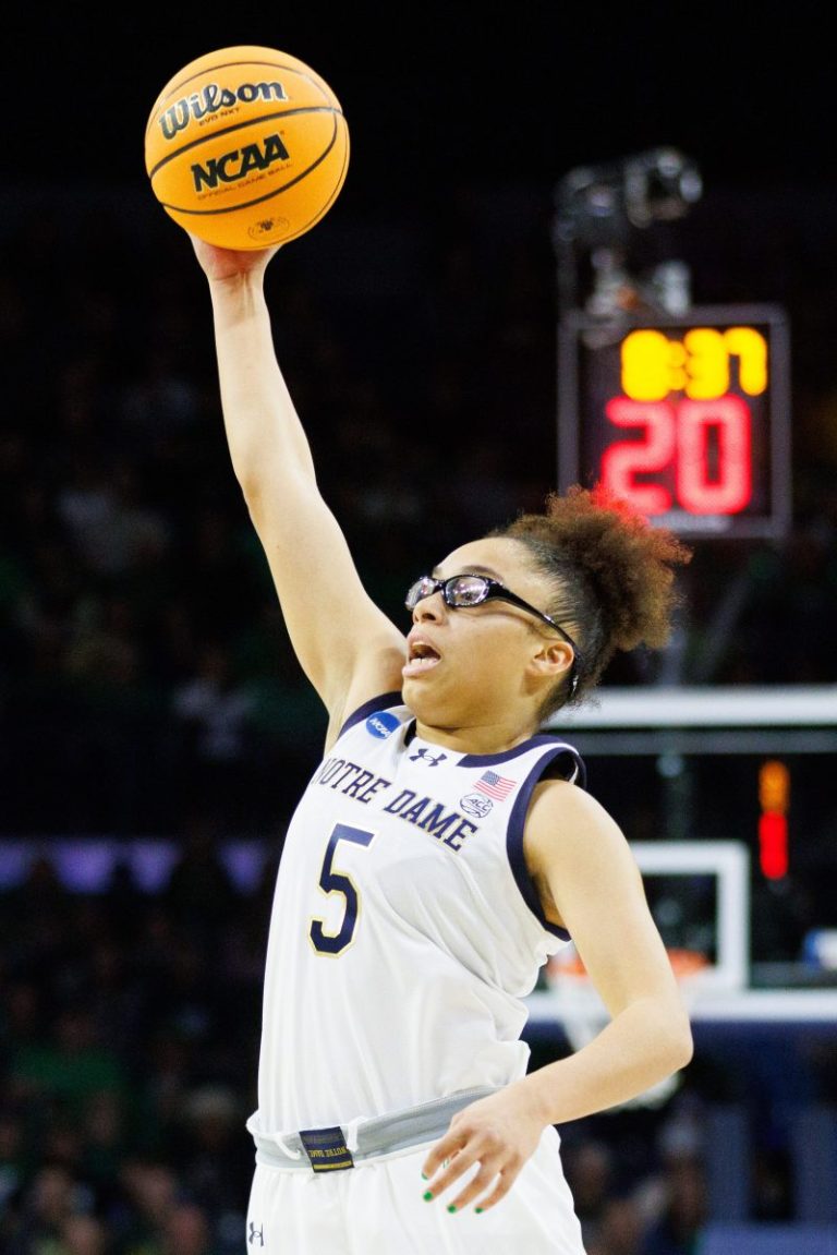Olivia Miles injury update: Notre Dame G leaves game with hurt ankle