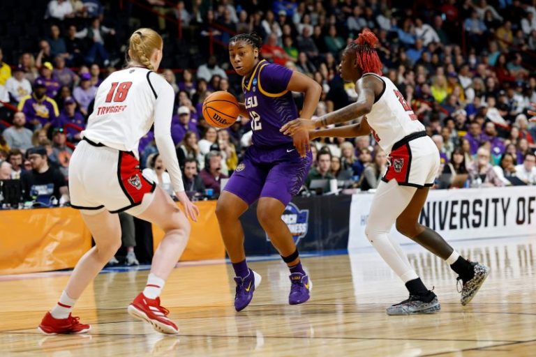 LSU vs NC State women’s basketball highlights: Tigers get to Elite 8