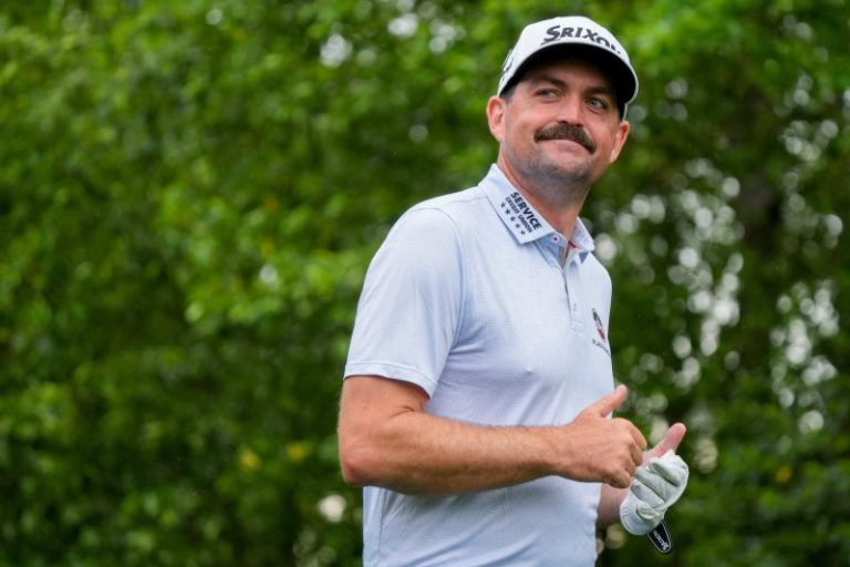 WATCH Keegan Bradley celebrates ace with sons at Masters Par 3 Contest