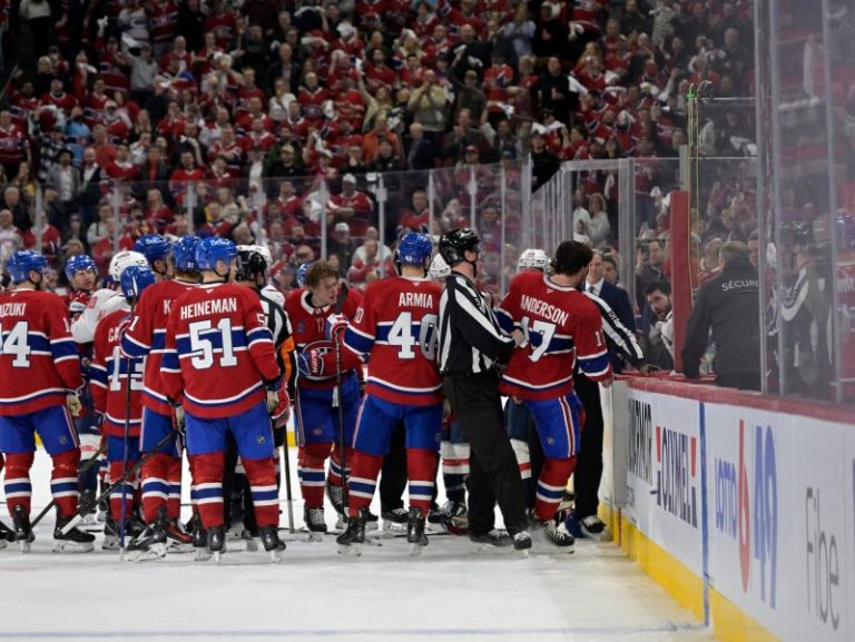 Watch: Capitals-Canadiens brawl includes fight on bench