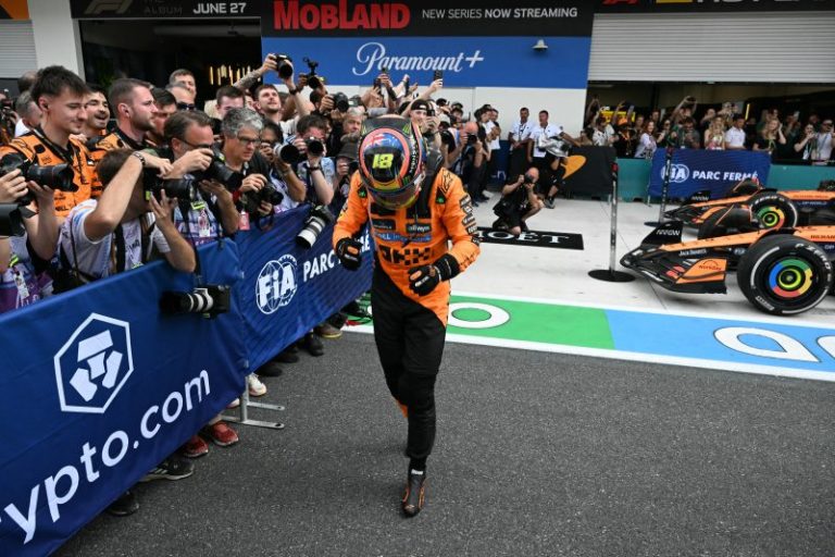 Oscar Piastri hits griddy after F1 win in Miami