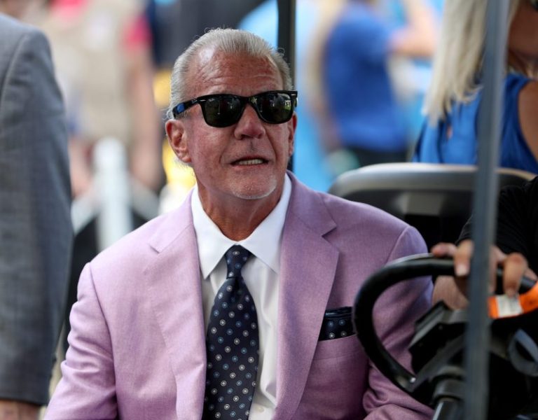 Colts to honor late owner Jim Irsay with jersey patch in 2025