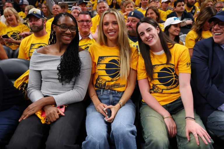 Celebrities at Knicks-Pacers: Clark, McAfee, Chalamet attend Game 6