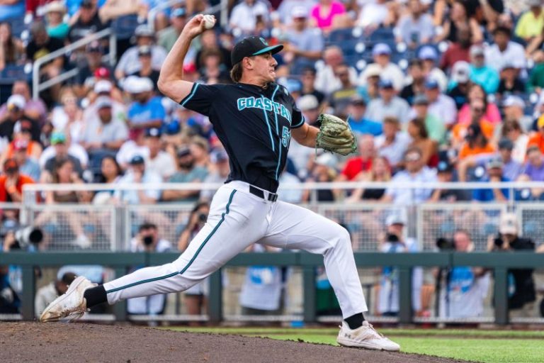 Coastal Carolina making College World Series run behind elite pitching staff