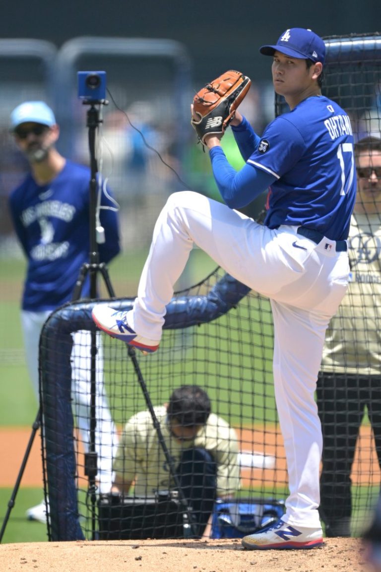 Shohei Ohtani set for long-awaited Dodgers pitching debut