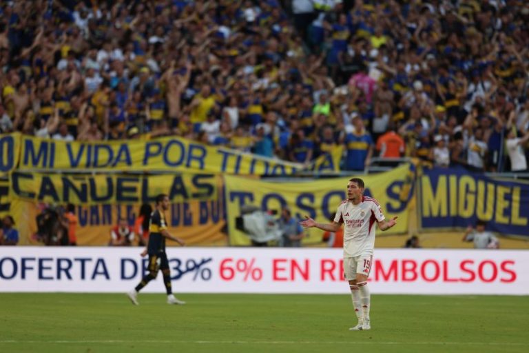 Boca Juniors fans take over NFL team’s home for spirited Club World Cup draw