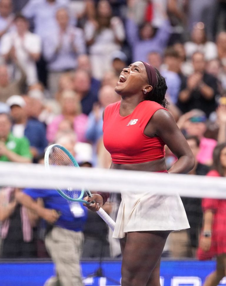 Coco Gauff outlasts Ajla Tomljanovic in first round of US Open
