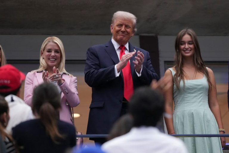 Watch: President Trump attends US Open