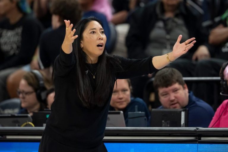 Valkyries coach calls out refs after lopsided loss in WNBA playoffs