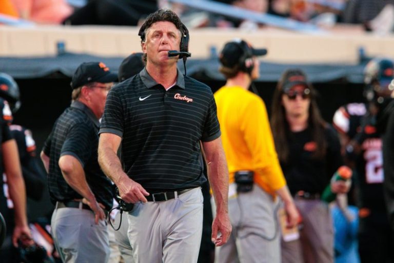 Oklahoma State parts with football coach Mike Gundy after rough start