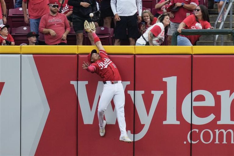 Watch: Reds’ season saved by amazing home run robbery