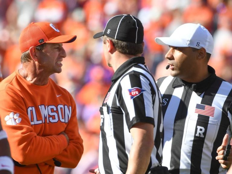 ACC issues public reprimand of Dabo Swinney for officiating comments